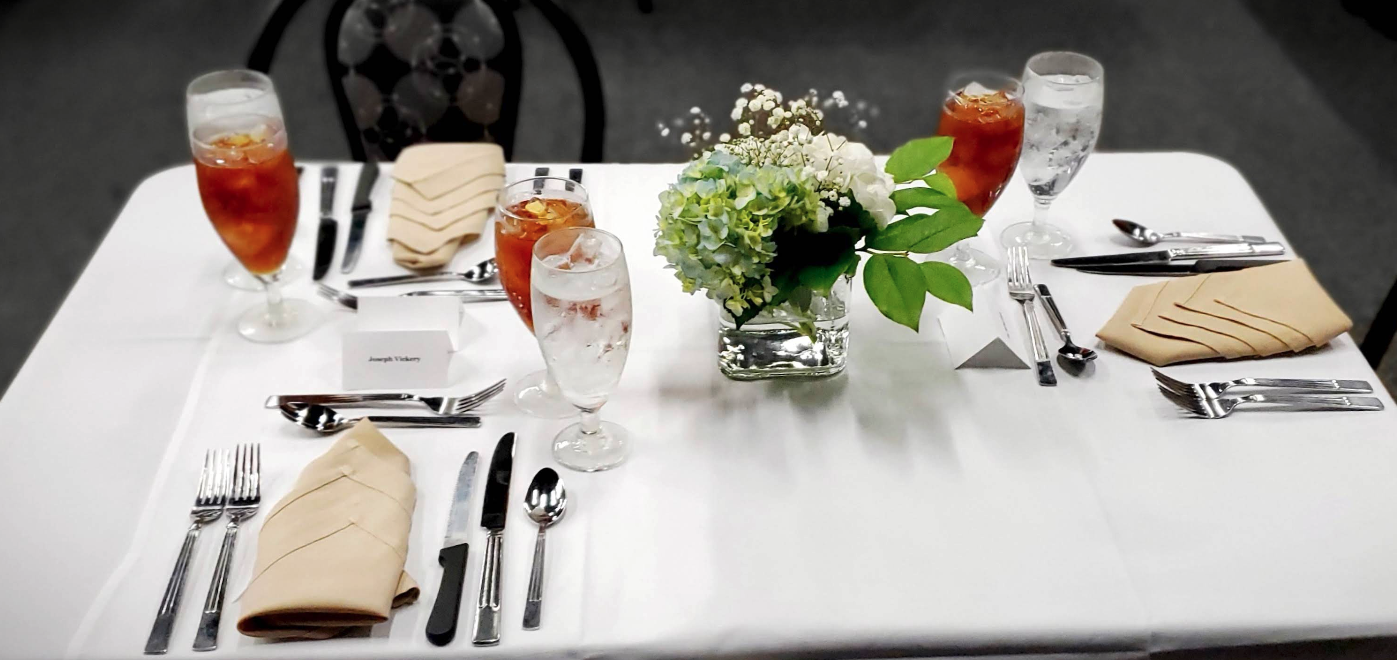 CMS catering event service